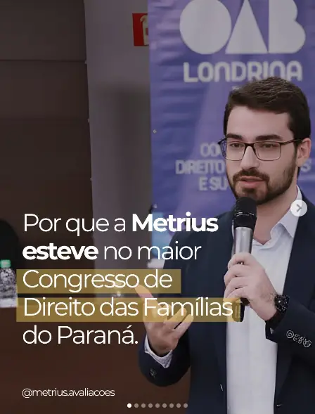 Métrius no VI Congresso de Direito das Famílias e Sucessões do Interior do Paraná, na OAB Londrina